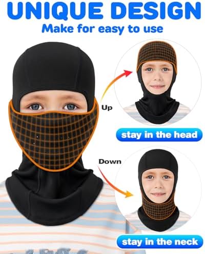 Stay Warm Safe in Winter - Kids Balaclava Ski Mask