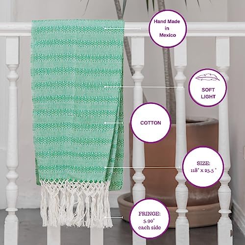 Mexican Pashmina Rebozo Scarf for Birth Doula More Soft Sturdy