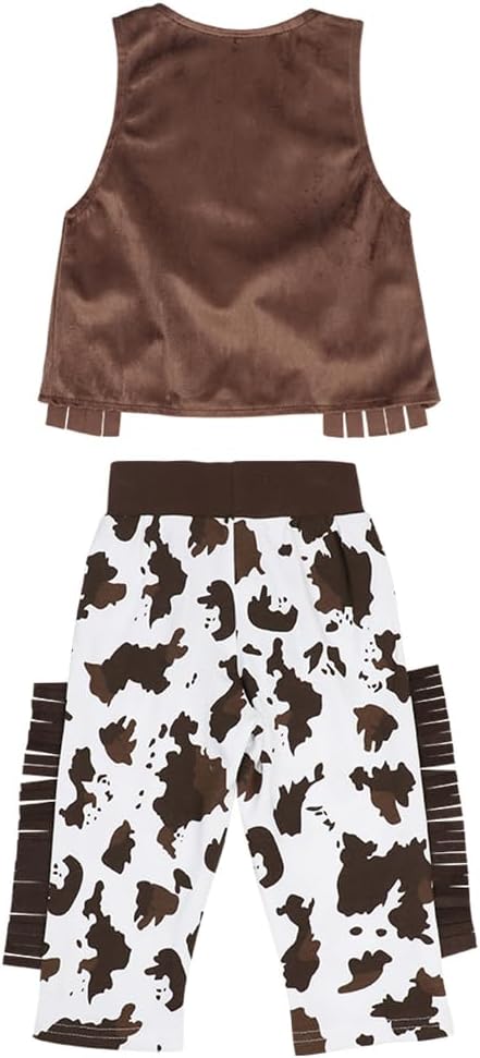 FANCYINN Toddler Boy Western Cowboy Romper Set Halloween Costumes