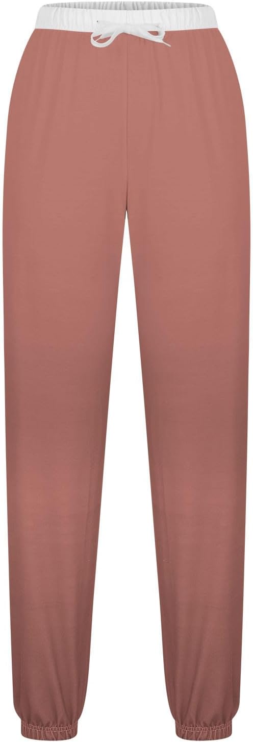 Wide-Leg Plus-Size Running Sweatpants with Pockets for Women
