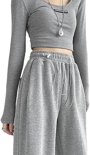 TEERFUJogger Shorts Womens Thick-Warm Active Sweatpants