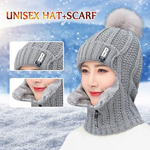 Windproof Ski Mask Face Cover Beanie for Outdoor Sports