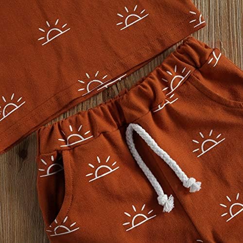 Madjtlqy Toddler Boy Summer Shorts Set