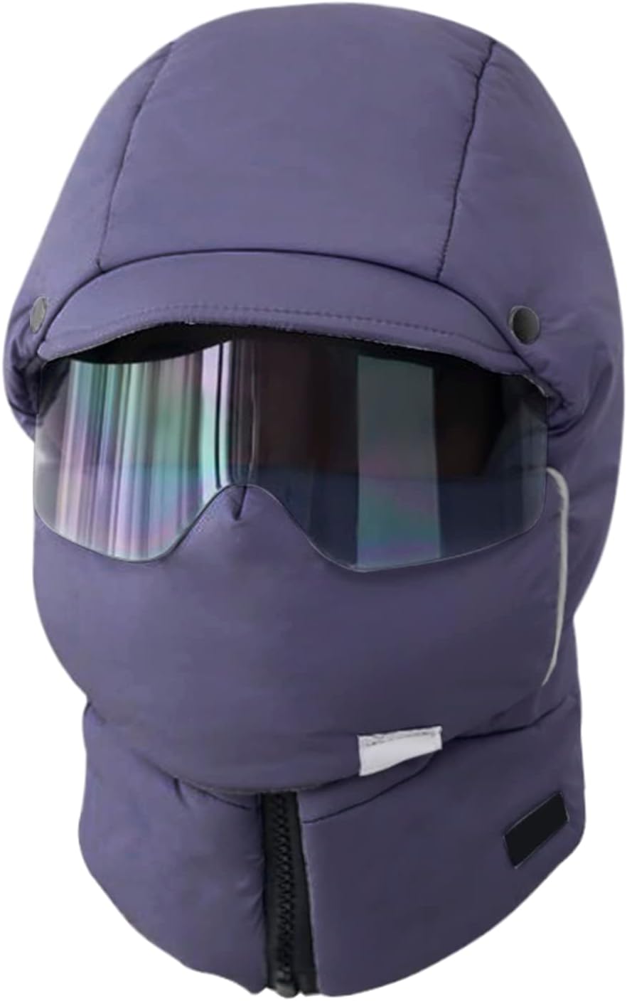 4-in-1 Waterproof Ski Mask Hat for Men Women