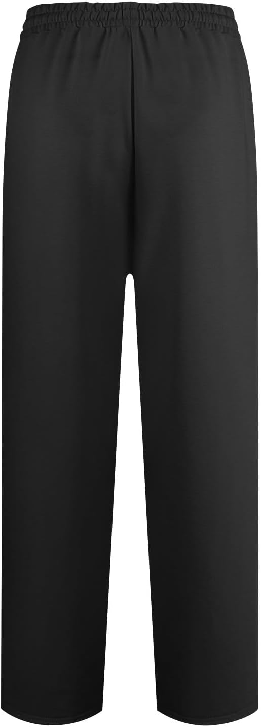 FULILYEO Womens High Waisted Wide Leg Sweatpants