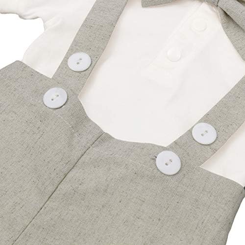 Baby Boys Formal Tuxedo Suit Set for Weddings Baptisms Party Elegance