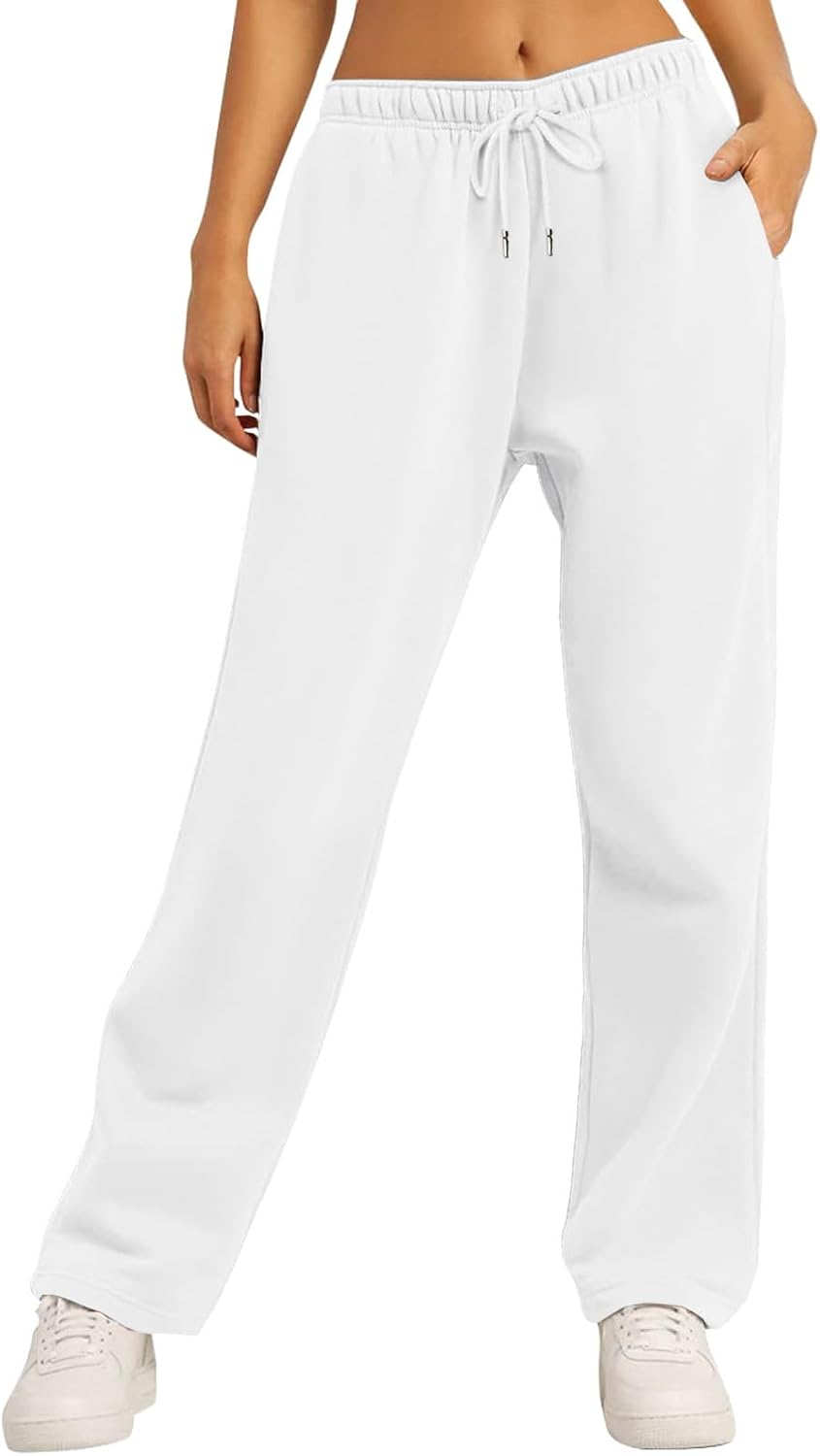 MidelXP Baggy Wide Leg Fleece Joggers