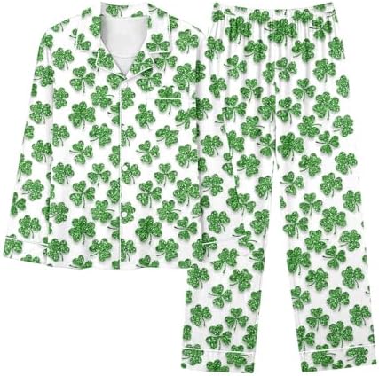 St Patricks Day Shamrock Pajamas
