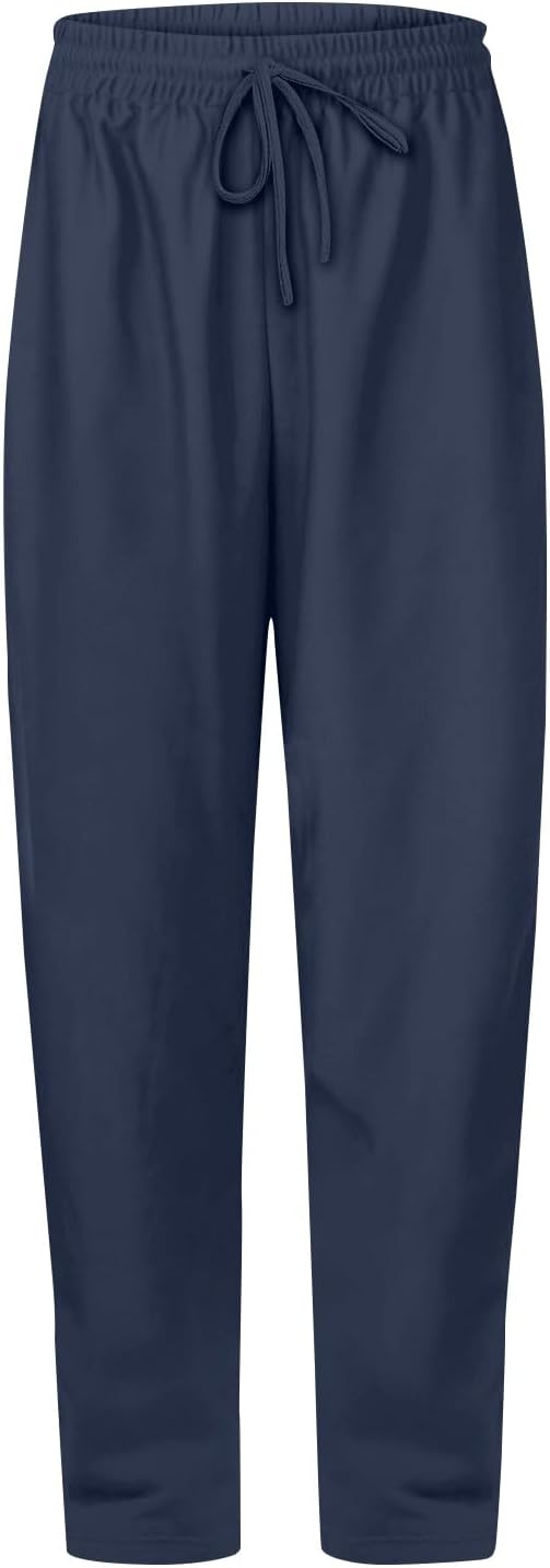 Fleece-Lined Womens Pocketed sweatpants