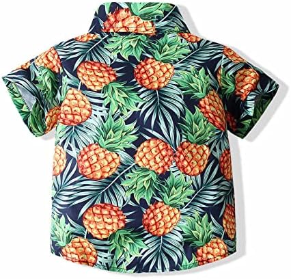 Lykmera Baby Boy Pineapple Short Set 2-3 Years Green