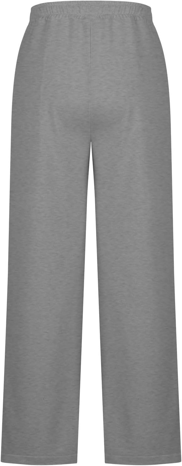 Comfy Stylish Wide Leg Sweatpants for Women
