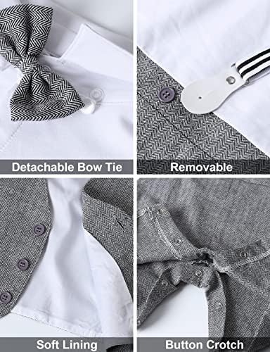 AJ DESIGN 4pcs Baby Boys Outfit
