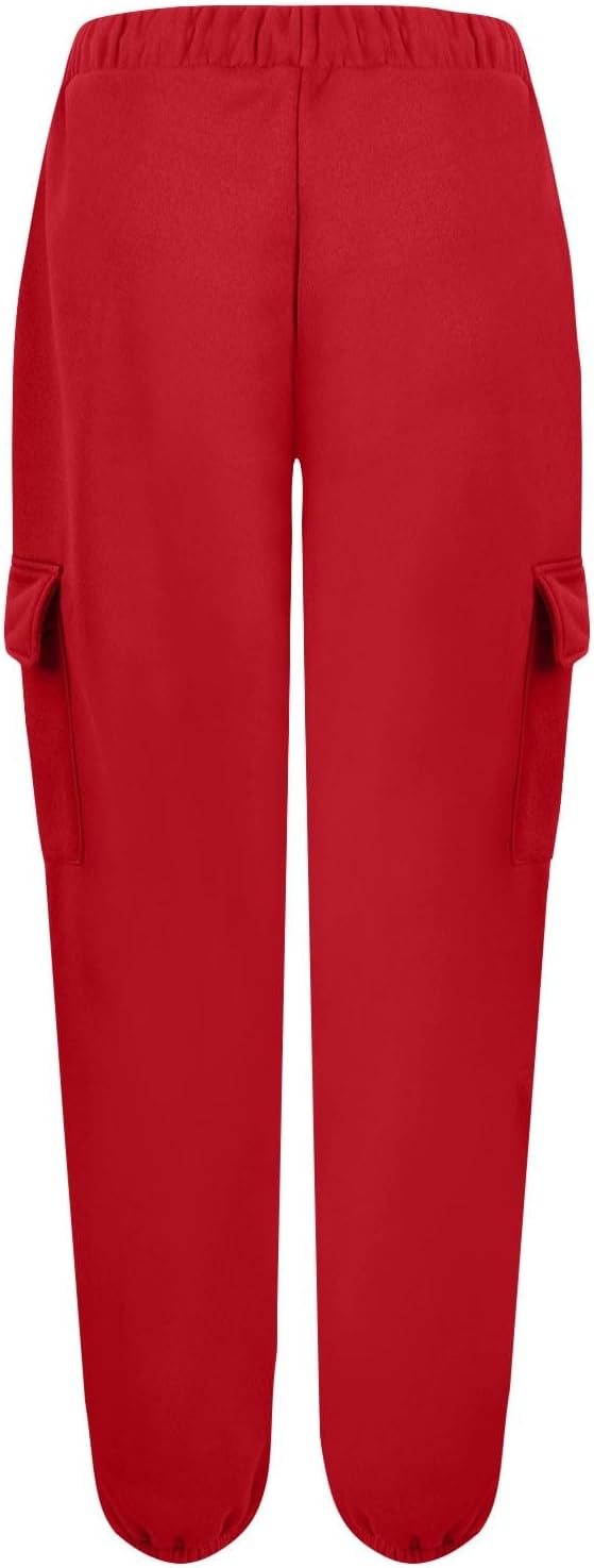 High Waist Cargo Drawsamp sweatpants for Women