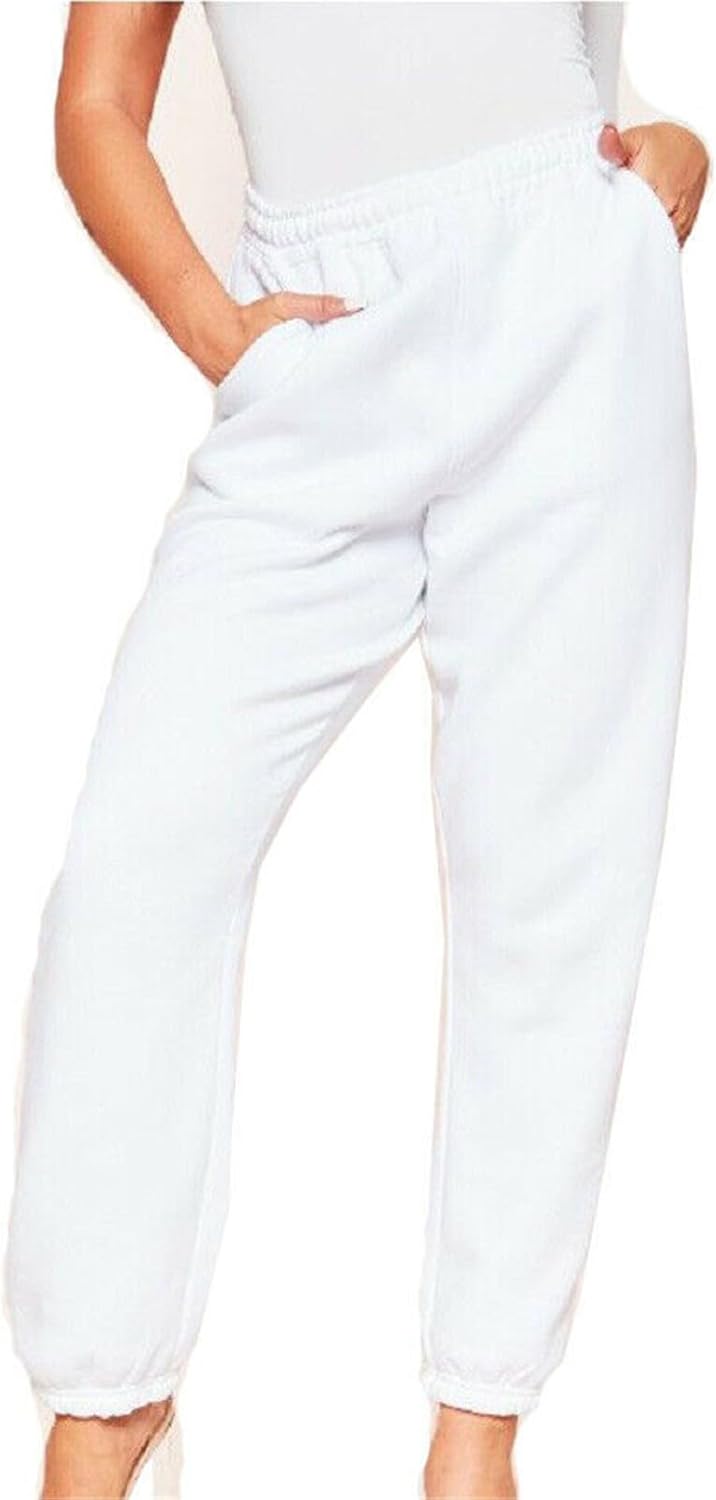 Generic Womens Cute High-Waisted Sweatpants