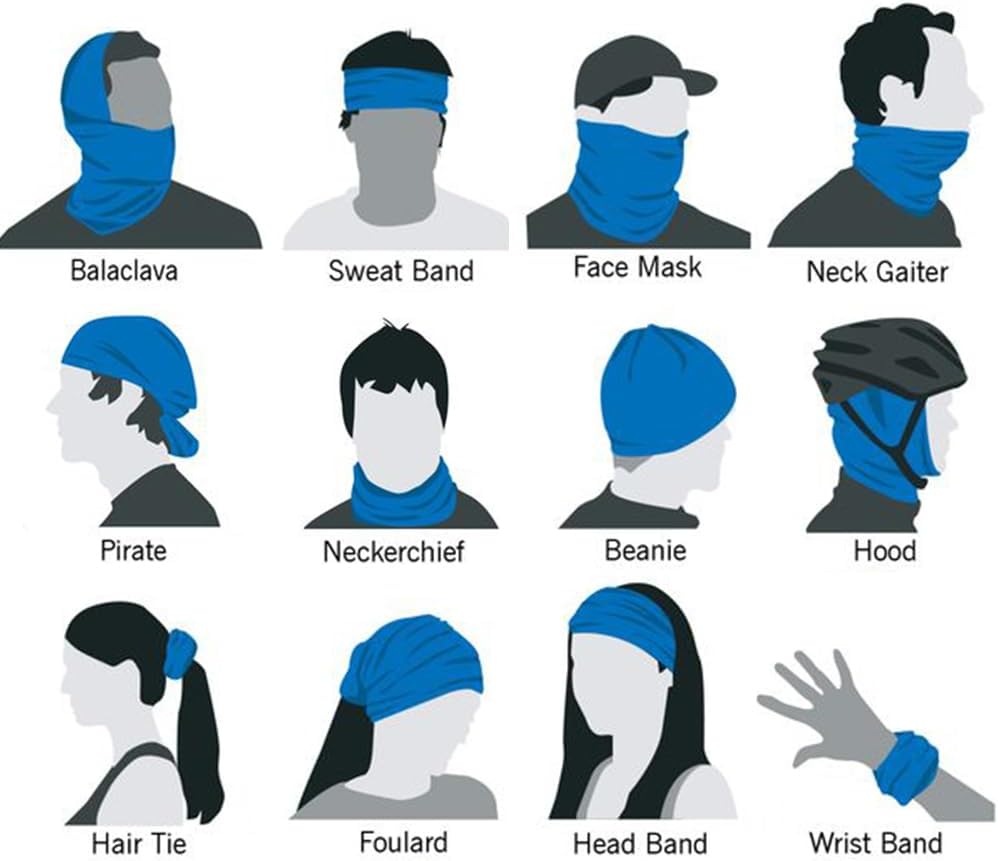 Cool Ergonomic Design - UV Protection Multi-Purpose Ideal for Outdoor Activities