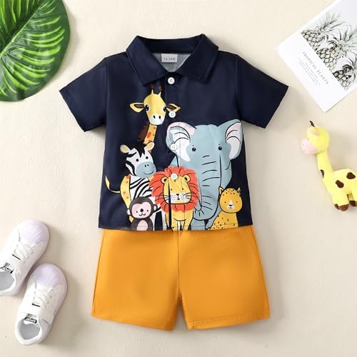 Adorable Toddler Boy Outfit Set for Summer