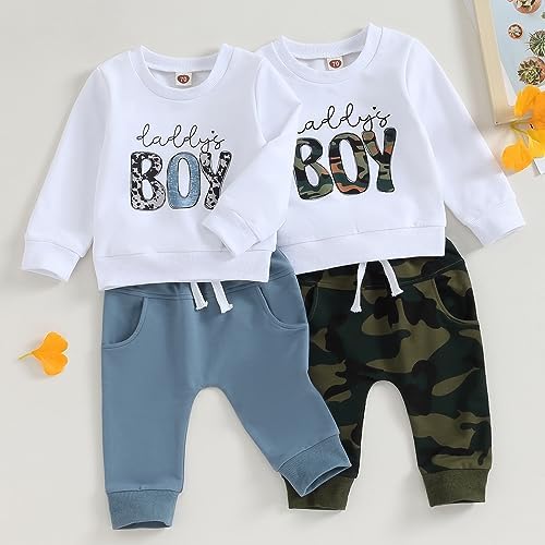 Mamas Boy Clothes Toddler Boys Fall Winter Outfit