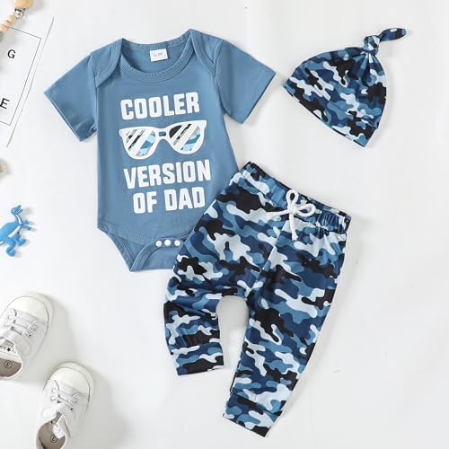 NZRVAWS Newborn Baby Boy Romper Set Super Soft Stylish