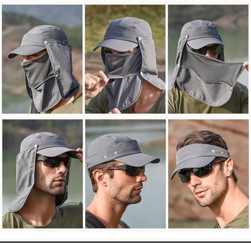 Gorra Protectora de Rostro Full Face Mask for Cycling Fishing