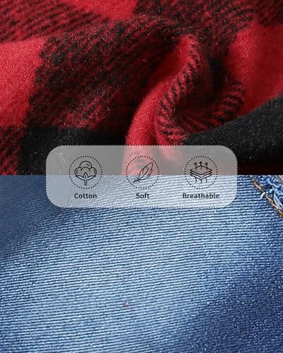 Cool Plaid Jeans for BOYS