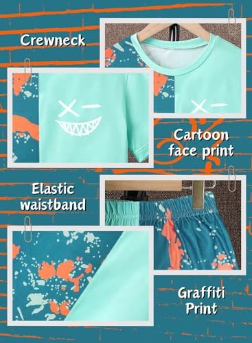BOMDEALS Halloween ToddlerColor Block Set Fall Kids Causal