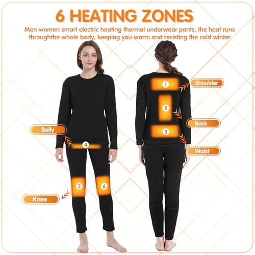 YANYNGS Smart Thermal Set for Women - Electric Heating Underwear for Sale