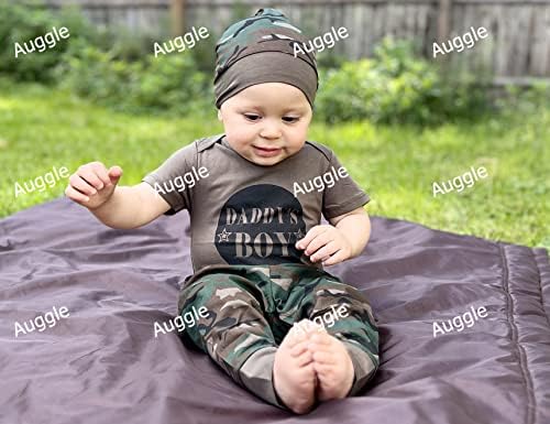 AGGLE Baby Boys Daddys Best Buddy 3PC Outfit Set