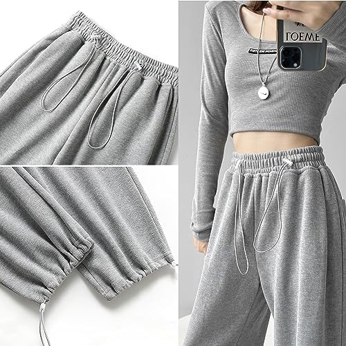 TEERFUJogger Shorts Womens Thick-Warm Active Sweatpants