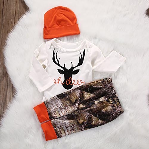 Gureui Camo Romper Onesie Set for Baby Boys