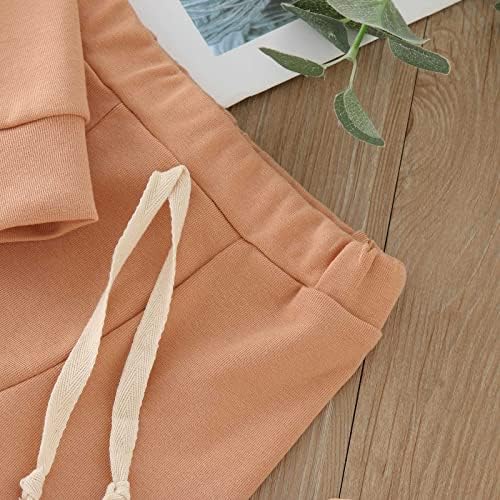 Generic Boys Girls Long Sleeve Crewneck Sweatshirt Elastic Waist Pants Set