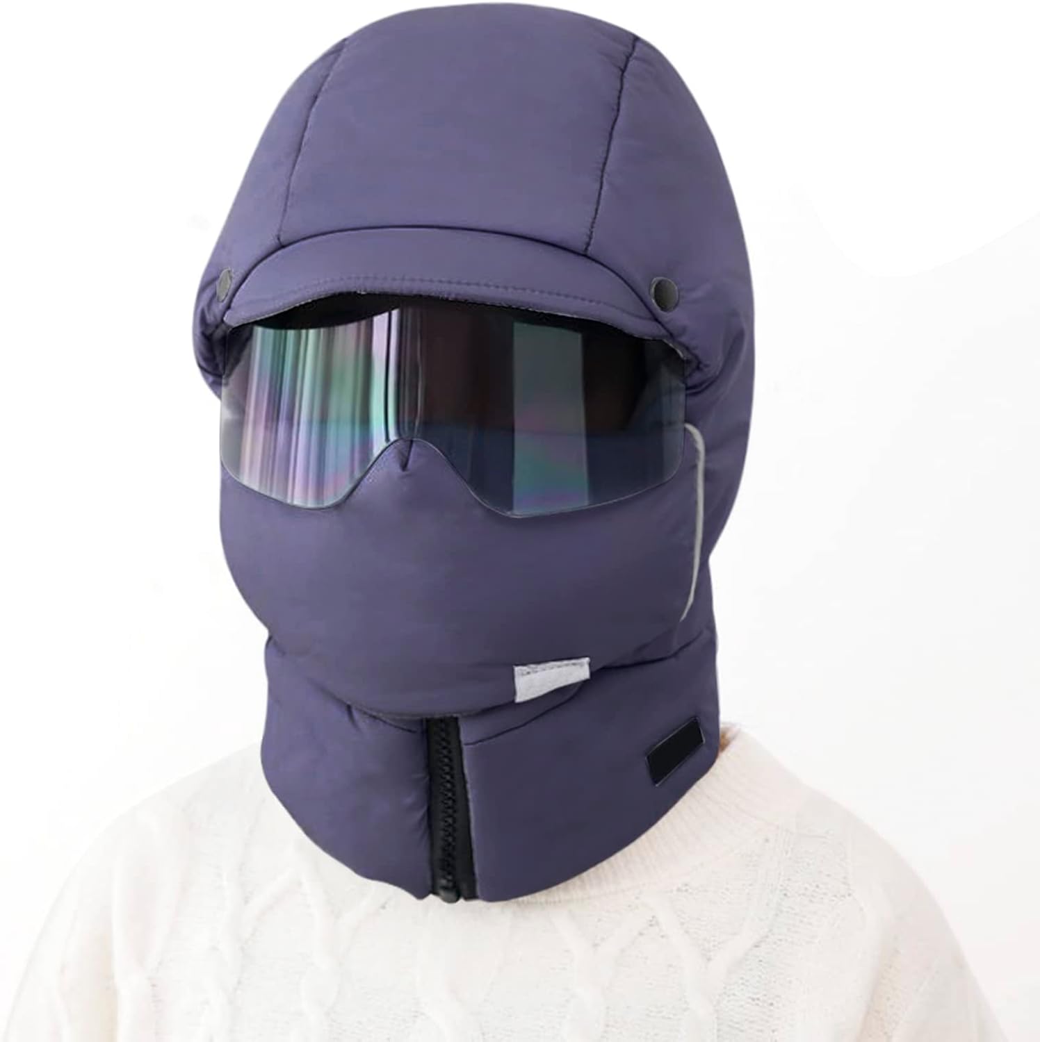 4-in-1 Waterproof Ski Mask Hat for Men Women