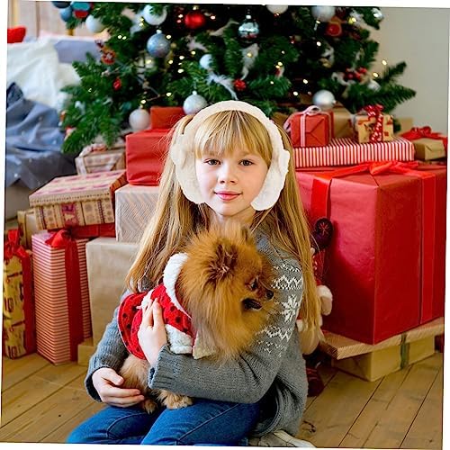 Adjustable Plush Winter Ear Muffs for Cold Weather Warmness and Comfort