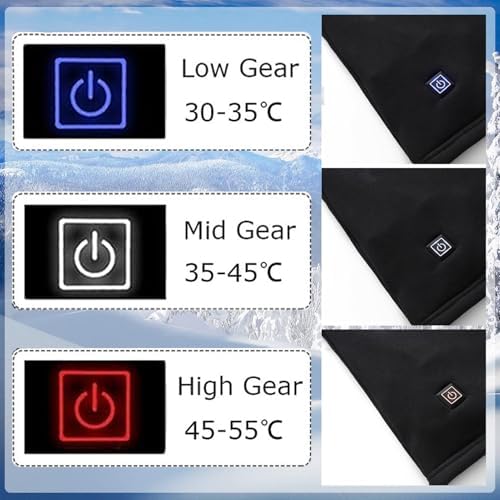 Womens Heated Underwear Set for Cold Weather