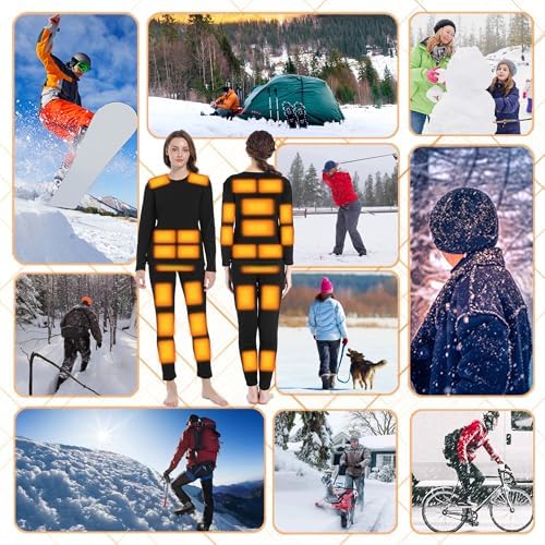 Winter Warmers - Heating Thermal Underwear Set for Women