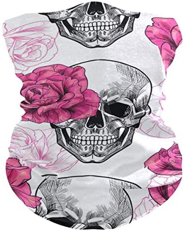 My Little Nest Unisex Skull Rose Balaclava Mask