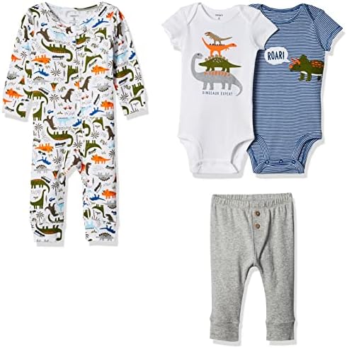 Carters Footless Sleep Play Set for Baby Boys Cute Cozy