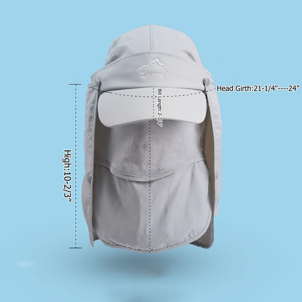 Gorra Protectora de Rostro Full Face Mask for Cycling Fishing