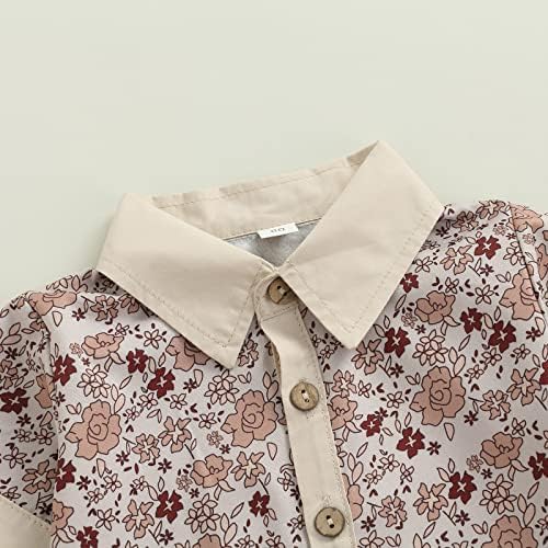 CIYCUIT Toddler Boys Summer Print Shirt Set
