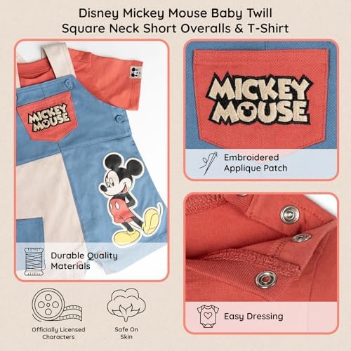 Disney Mickey Mouse Baby Twill Short All Set