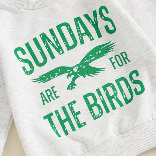 Sundays Are For The Birds Toddler Football Outfit Set