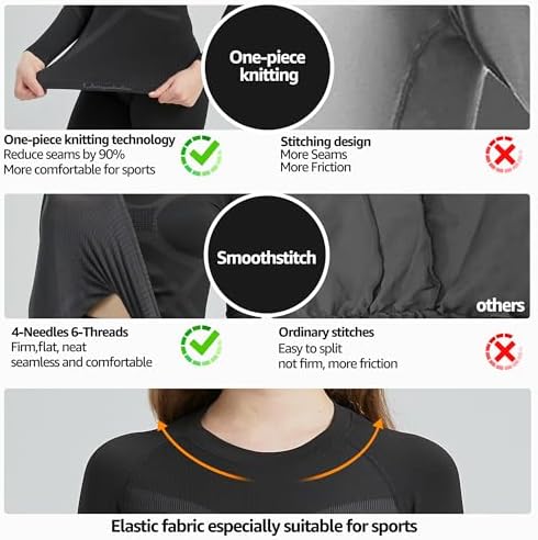UNIQUEBELLA 3D Spherical Thermal Underwear skiing set compression women fashion