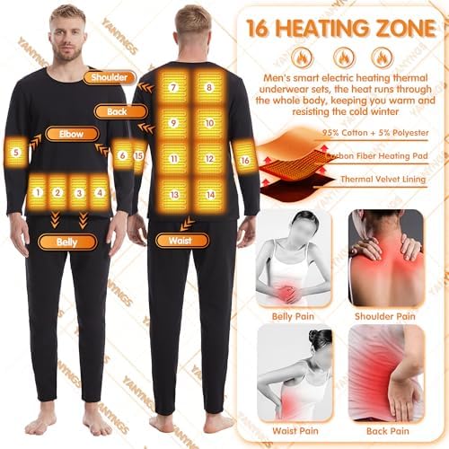 Heated Underwear for MenWomen - Stay Warm in Cold Weather