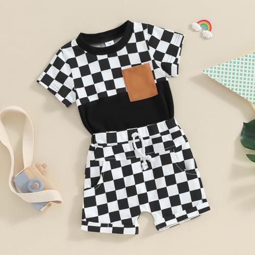 Adobabirl Trendy Baby Boy Shorts Set for Summer