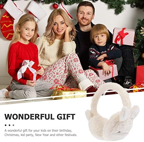 Ipetboom 1Pc Plush Ear Muffs for Winter Cold Resistance
