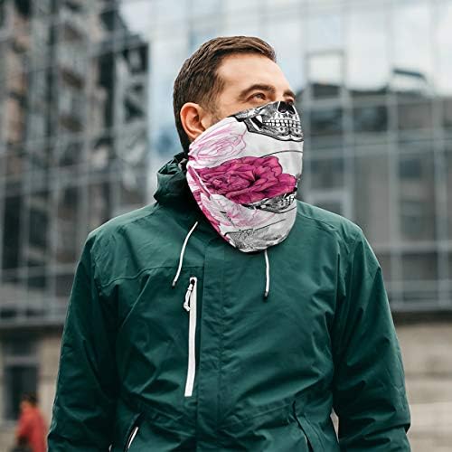 My Little Nest Unisex Skull Rose Balaclava Mask