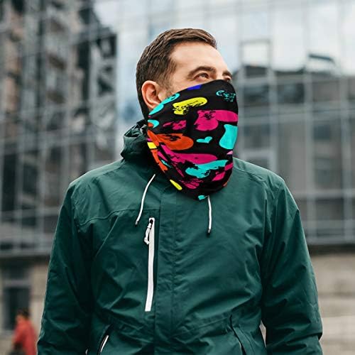 My Little Nest Multicolored Heart Balaclava Face Cover