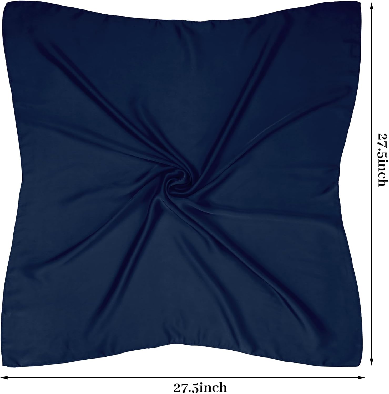 Satin Square Scarf for MenWomen