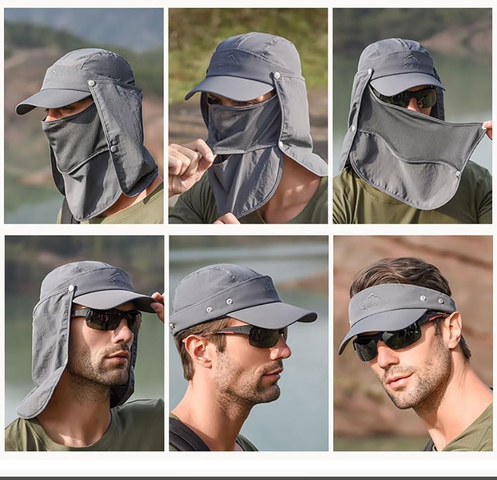 Gorra Protectora de Rostro Full Face Mask for Cycling Fishing