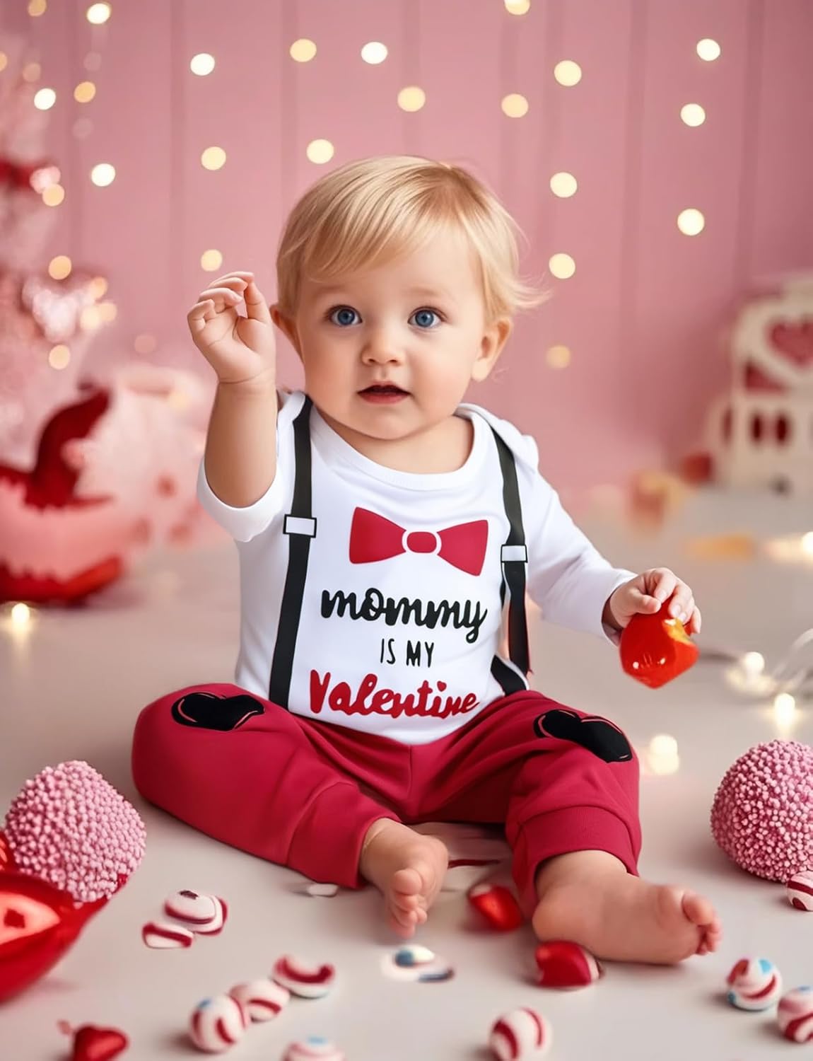 COSLAND Baby Boys 3pc Cotton Costume Set