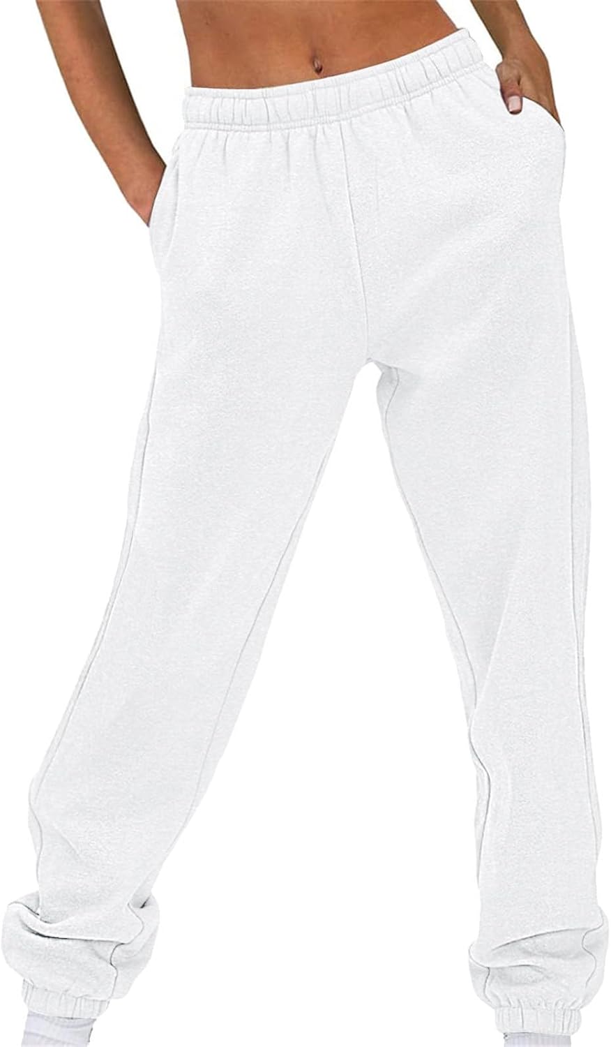Generic Womens Cute High-Waisted Sweatpants